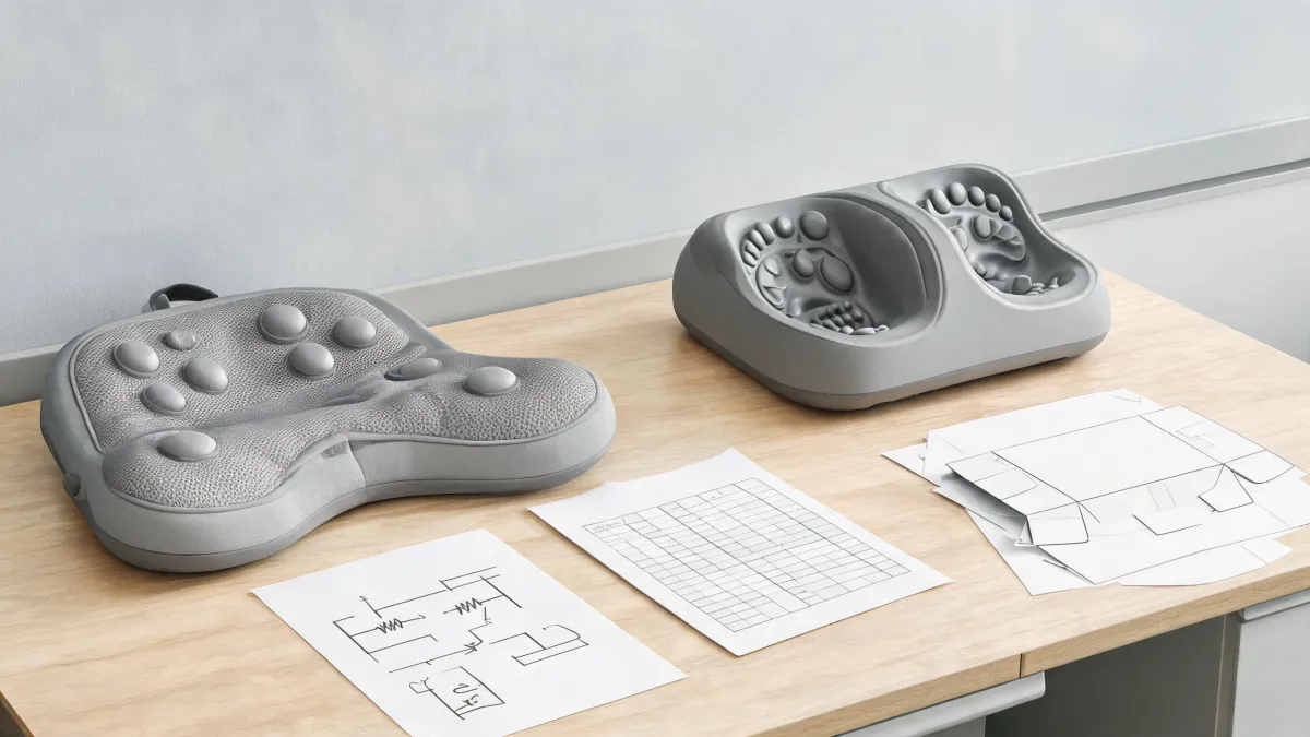 Shiatsu massager quotation comparison worksheet