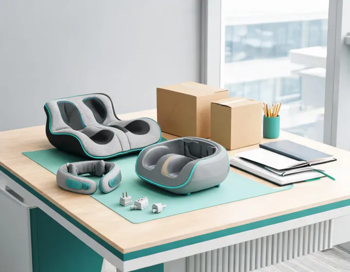 Unbranded shiatsu massager configurations and procurement ledger